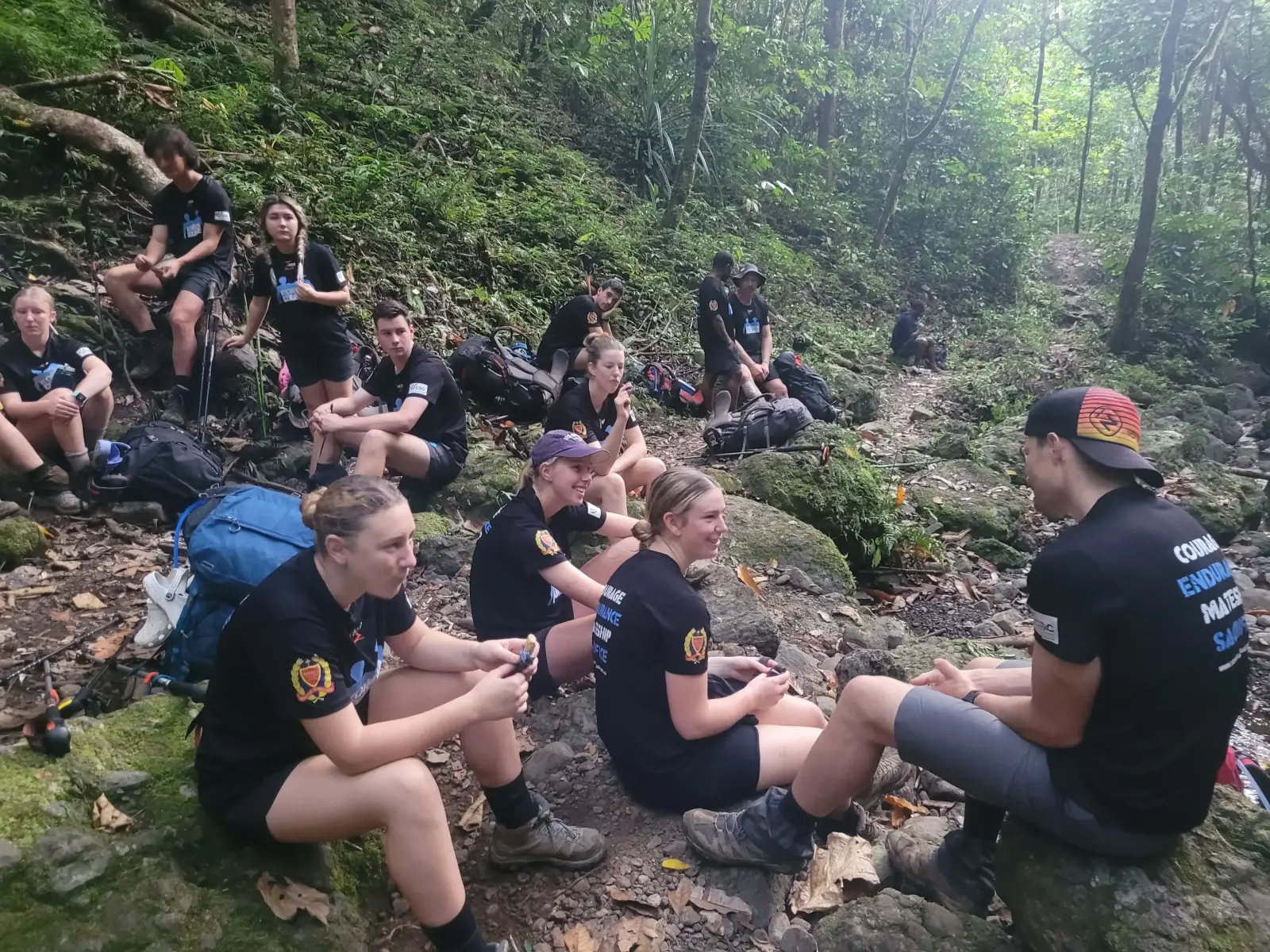 Kokoda Courage trekkers on the Kokoda Track — photo 5