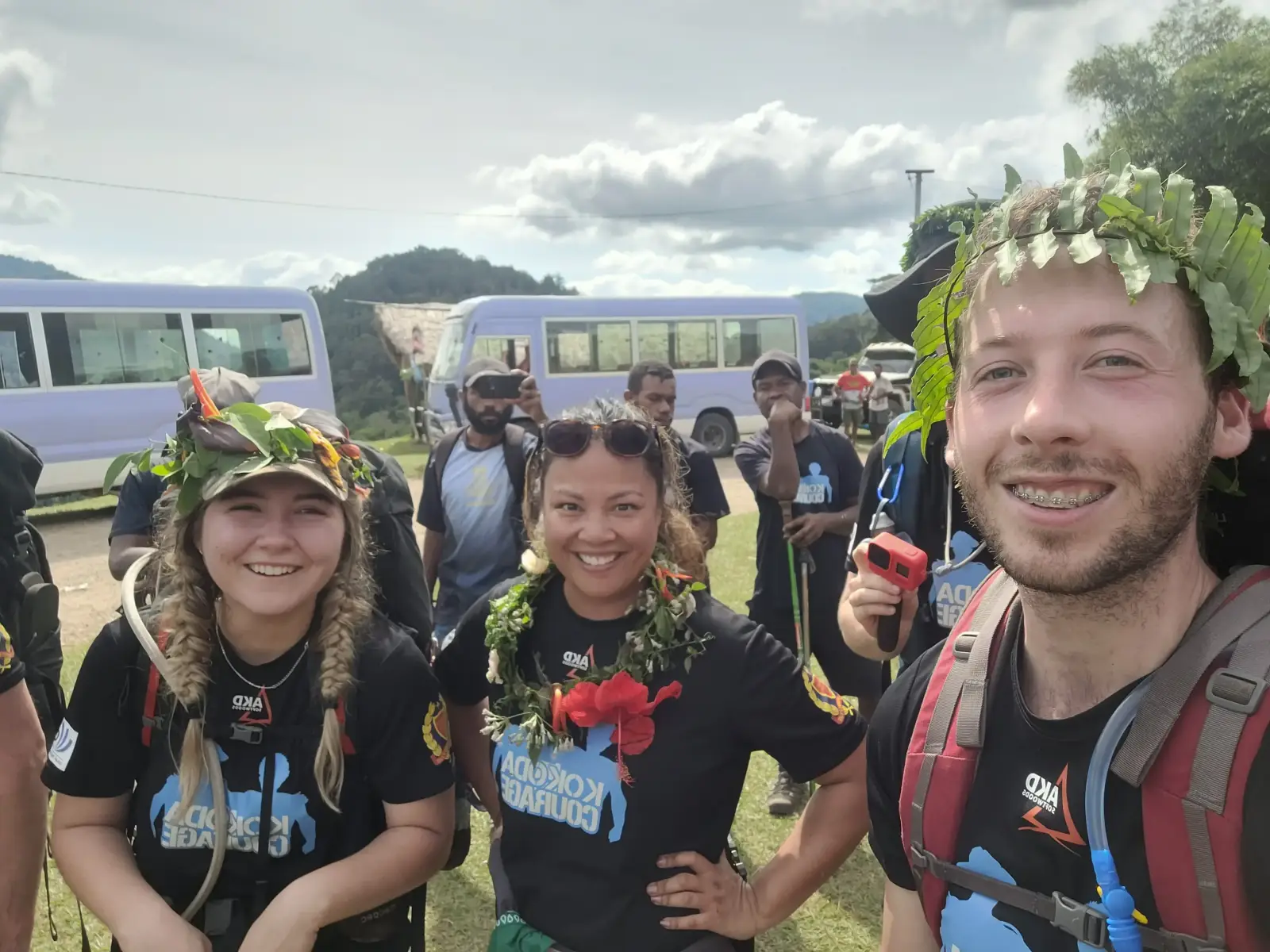 Kokoda Courage trekkers on the Kokoda Track — photo 7