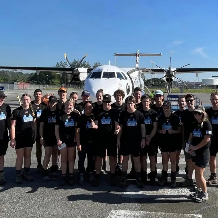Kokoda Courage trekkers on the Kokoda Track — photo 28